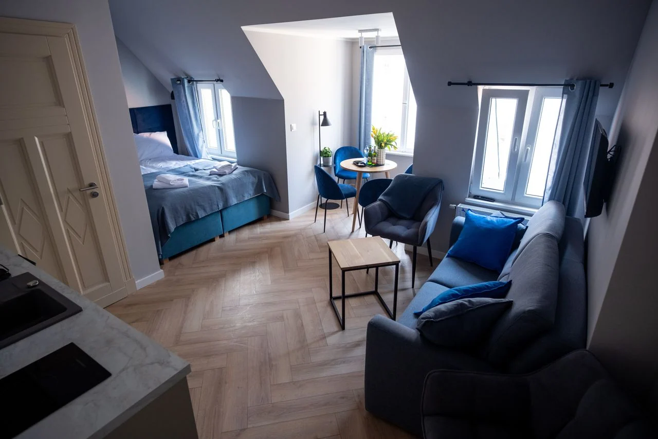Studio typu Standard – Apartamenty Dřevný Kocúr, Stary Rynek 75 w Poznaniu